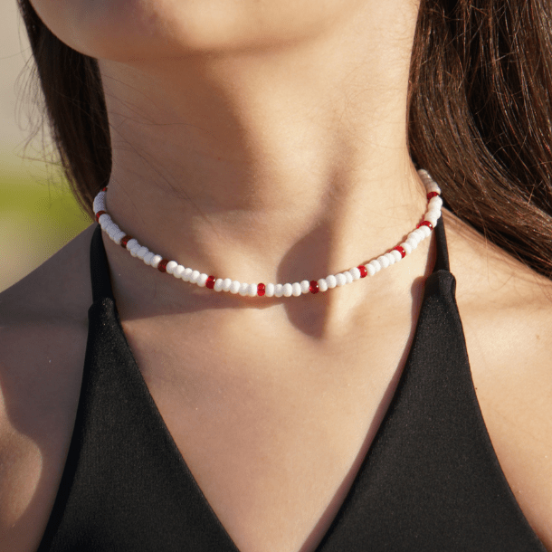 Cross Pendant Beads Choker – Jataphi Services