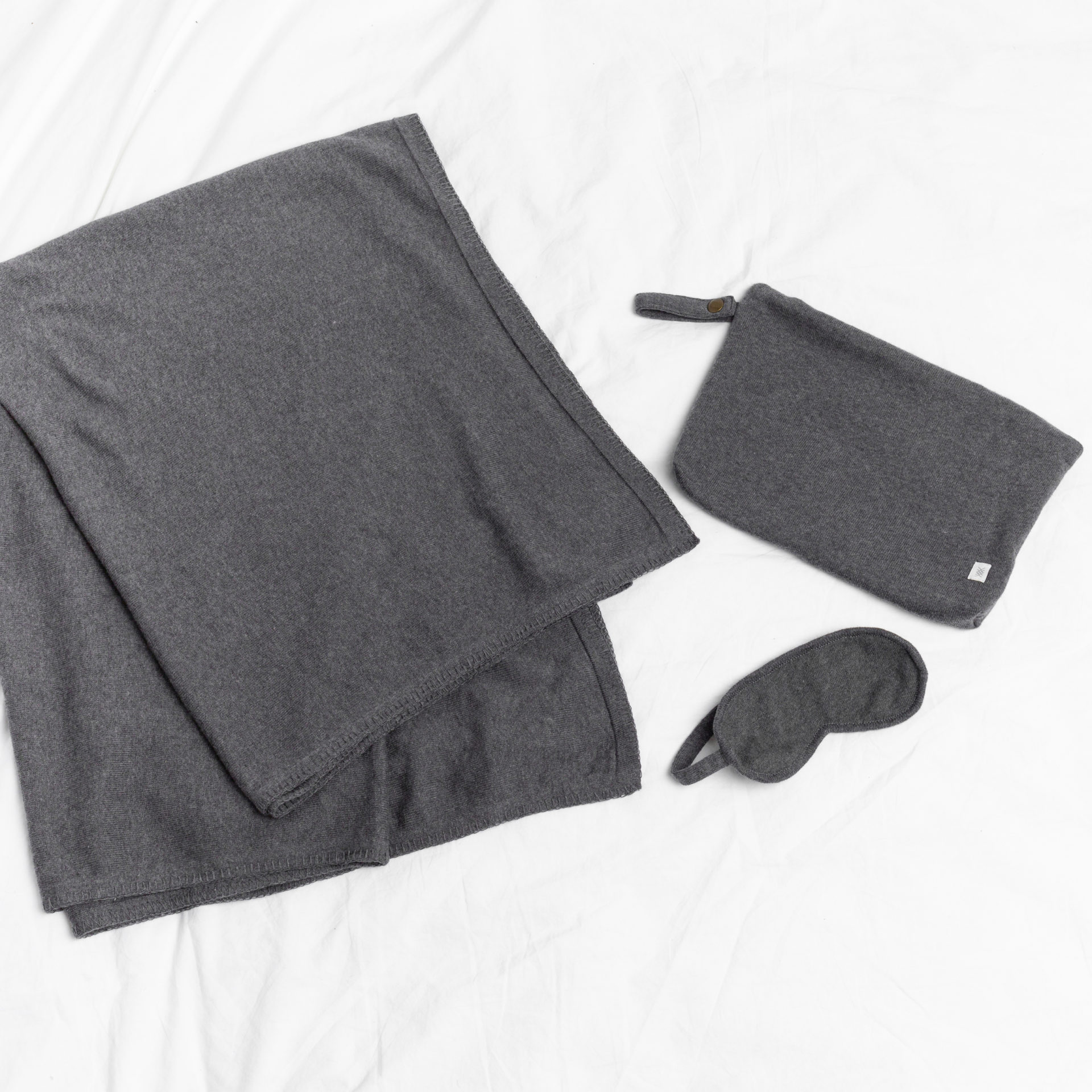 Travel Set Dark Gray by zestt organics | Sea Sprite